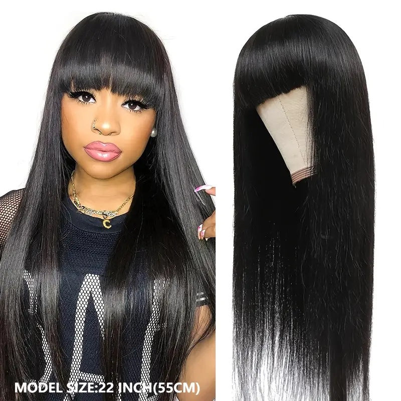 Elegant Innovative Classy Charming Fashion Bangs Long Straight Wig