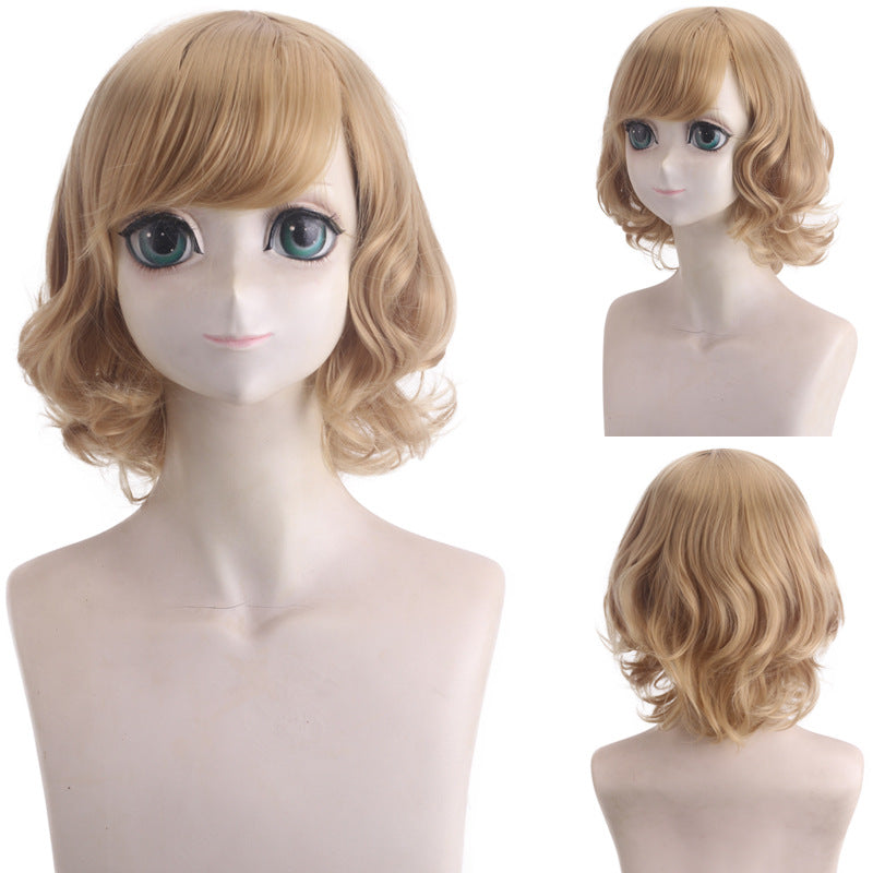 Mirror Sound Simulation Sister Lengthened Board Double Son Meltdown Bell Cos Wig