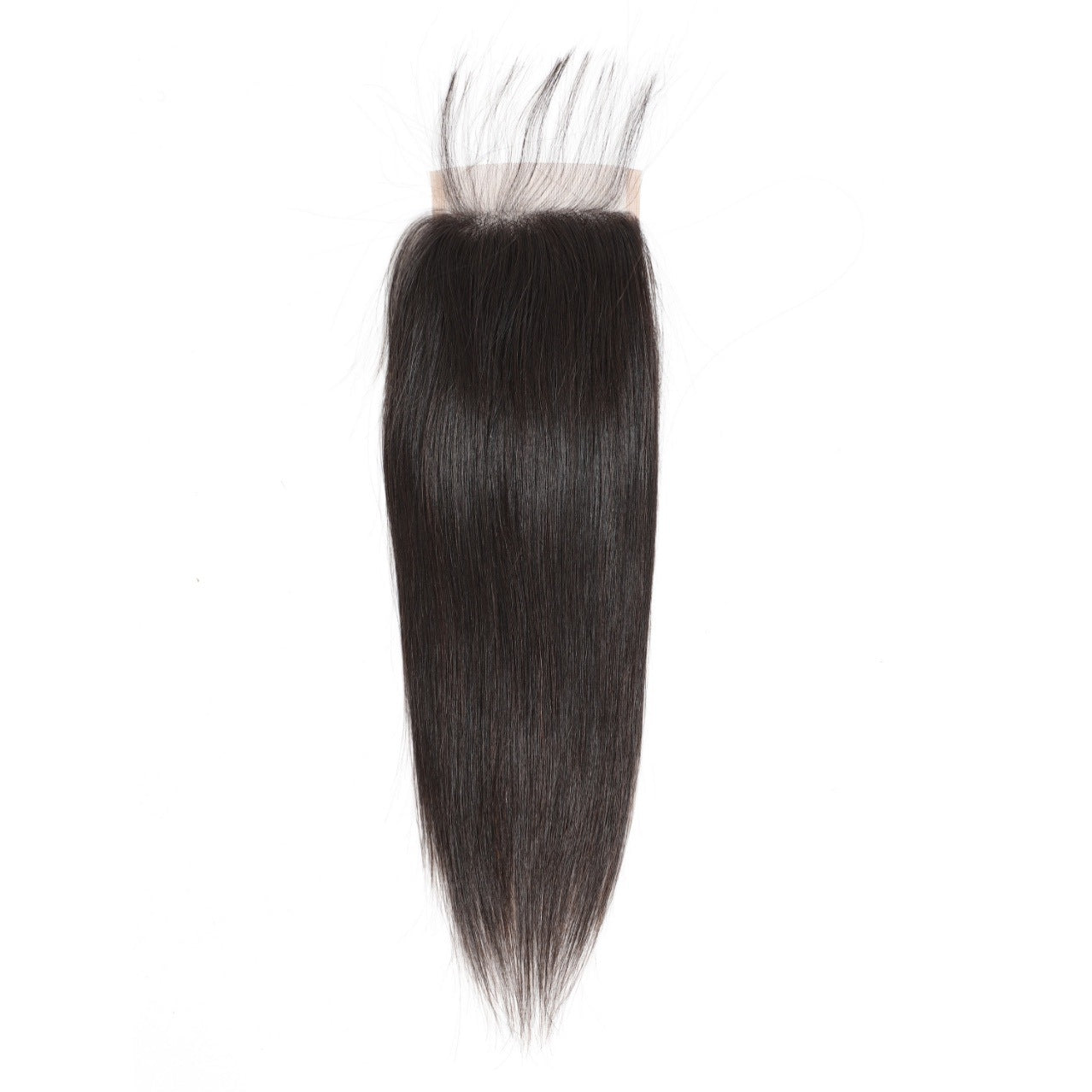New Human Transparent Net Lace Piece Real Hair Wig