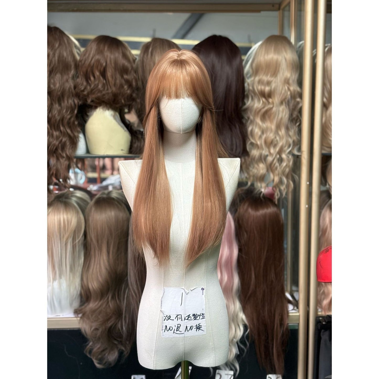 Hair Straight Curly Big Wave Realistic Wig Long Curls