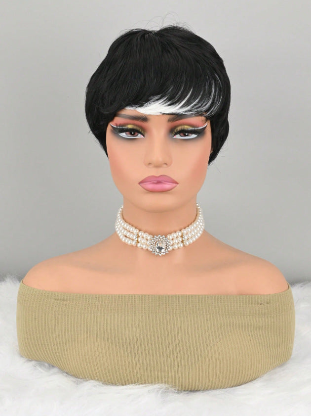 Creative Trendy Women's Fashion Synthetic Wigs Wig Short Straight Hair