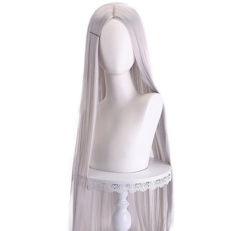 Pretty New Universal Long Straight Hair Cos Wig