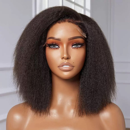 Fashion Corn Stigma Female Chemical Fiber Wig Short Curly Hair