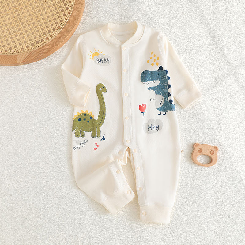 Class Clothes For Babies Cotton Boneless Long Jumpsuit, Climbing Suit