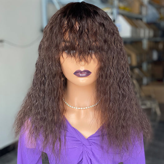 Beautiful Graceful Classy Trendy Fashion Human Real Hair Wig