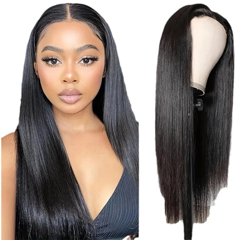 Cool Durable Creative Women's Lace Hair Long Straight Wig