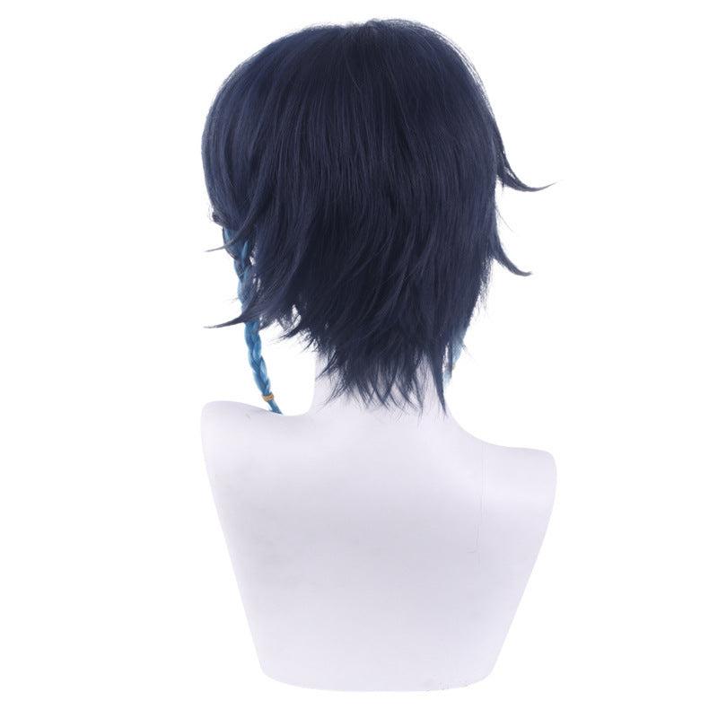 Model Wendi Twist Braid Modeling Gradient Cos Wig