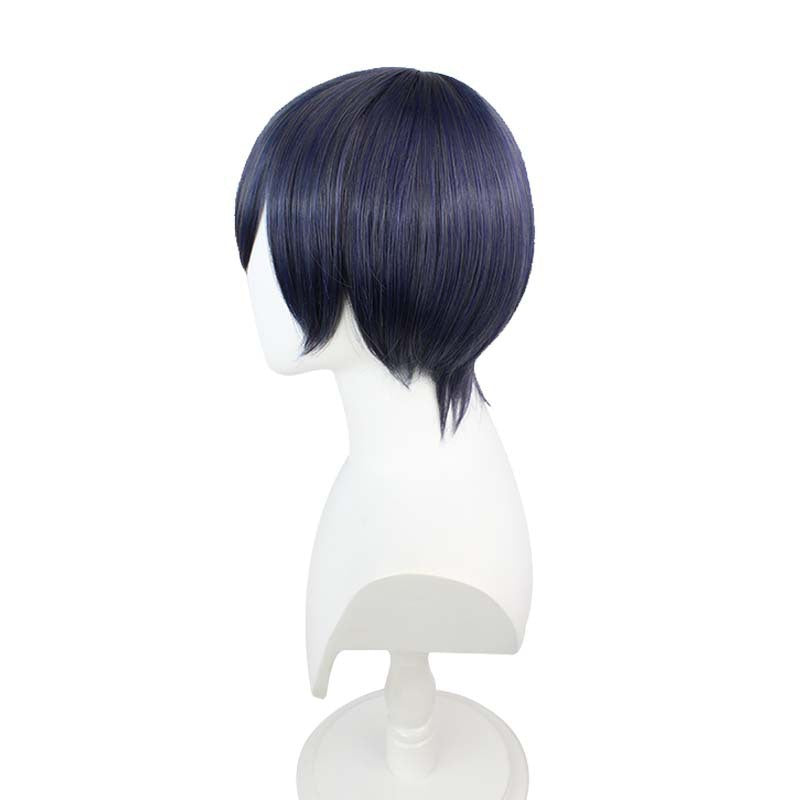Black Butler Charles Fandom Haine Anime Finished Short Hair Blue Cos Wig