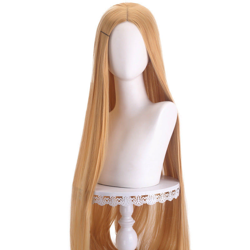 Pretty New Universal Long Straight Hair Cos Wig