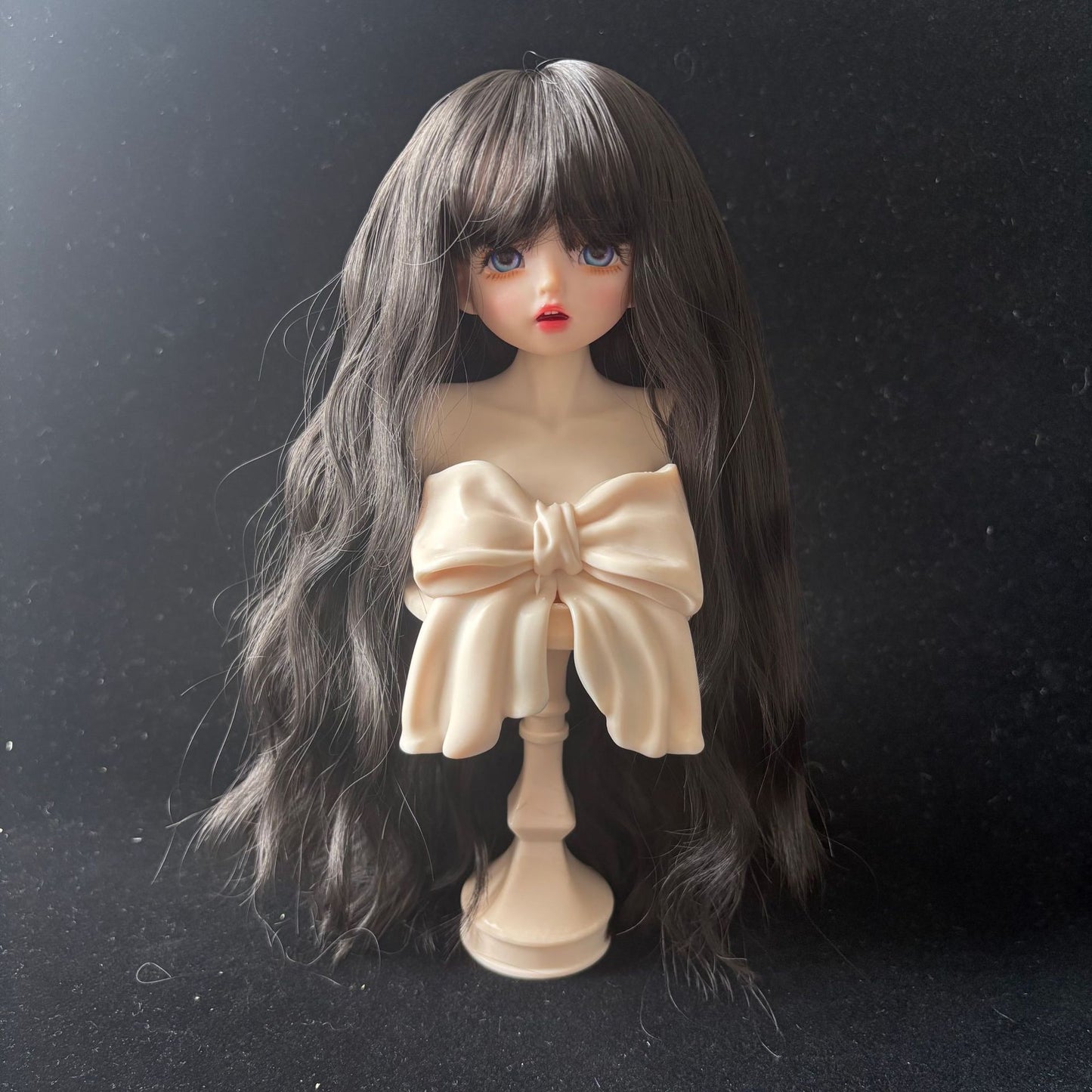 With Bangs Multicolor Small Curls Dress Up Cos Wig