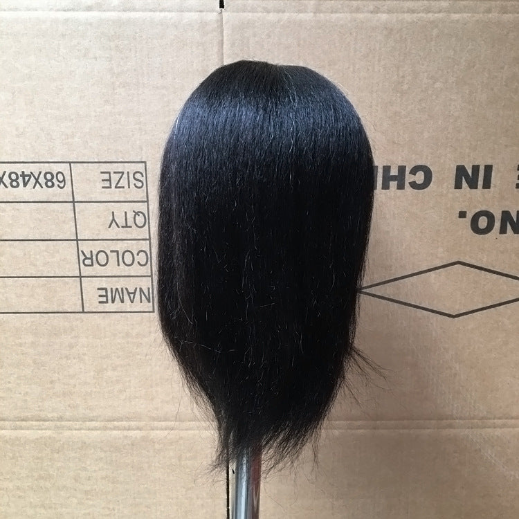 Editing Mannequin Head Black Real Hair Model African Other Wig