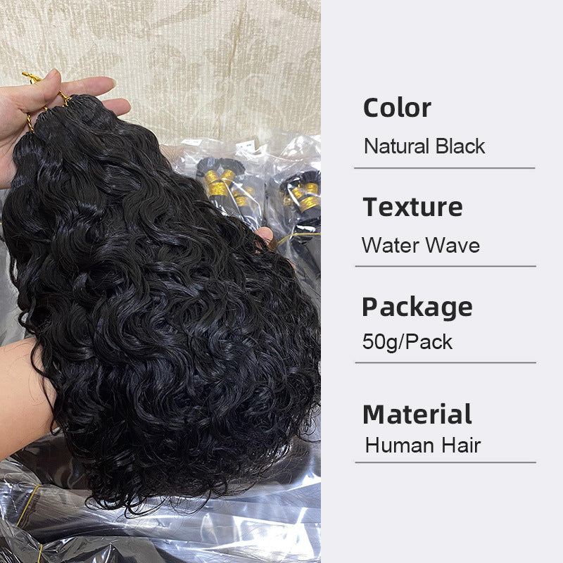Stylish Fashion Beautiful Classy Crochet Human Real Hair Wig