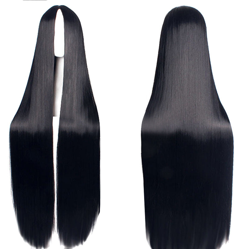 Long Straight Hair Anime Short White Mid-length Ancient Costume Unisex Cos Wig