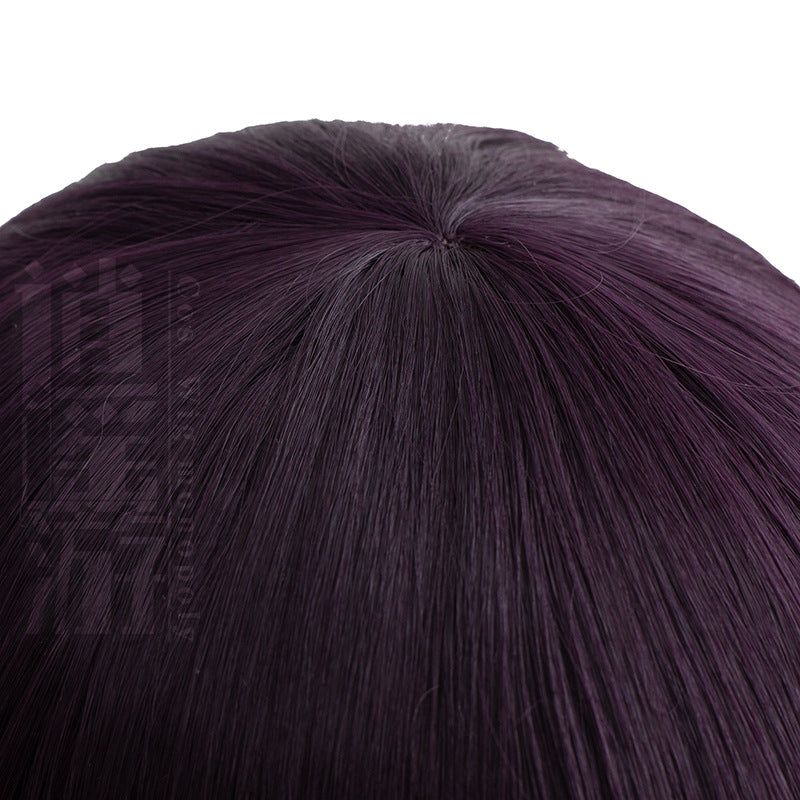 Free Travel Sin Wood Mandarin Orange Artificial Human Scalp Cos Wig