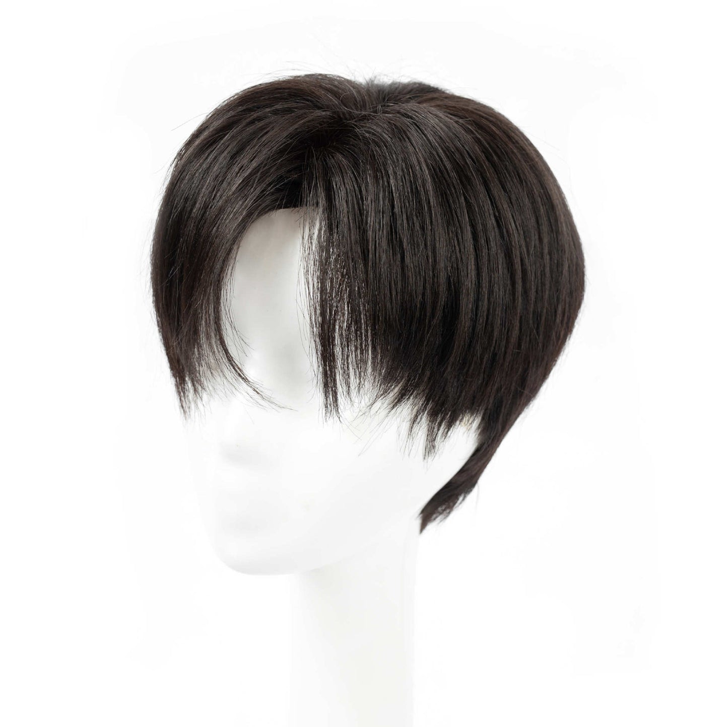 Men's Short Hair Natural Differential Broken Cover Texture Men's Wig