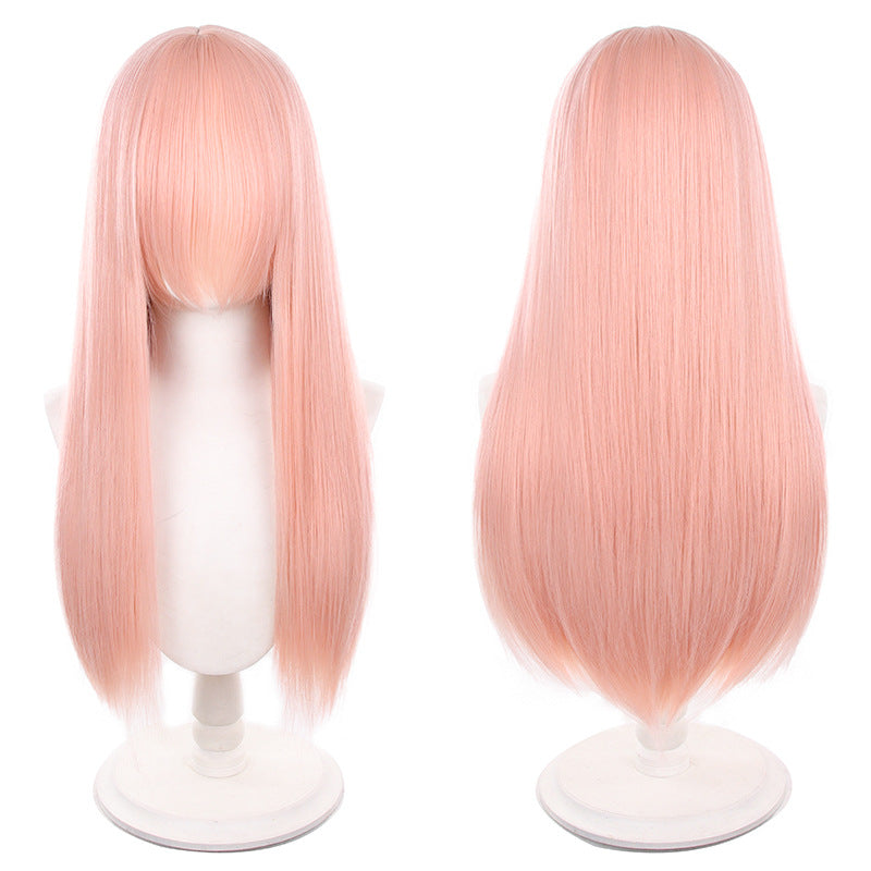 Universal Long Straight Weight Shape Head Cos Wig