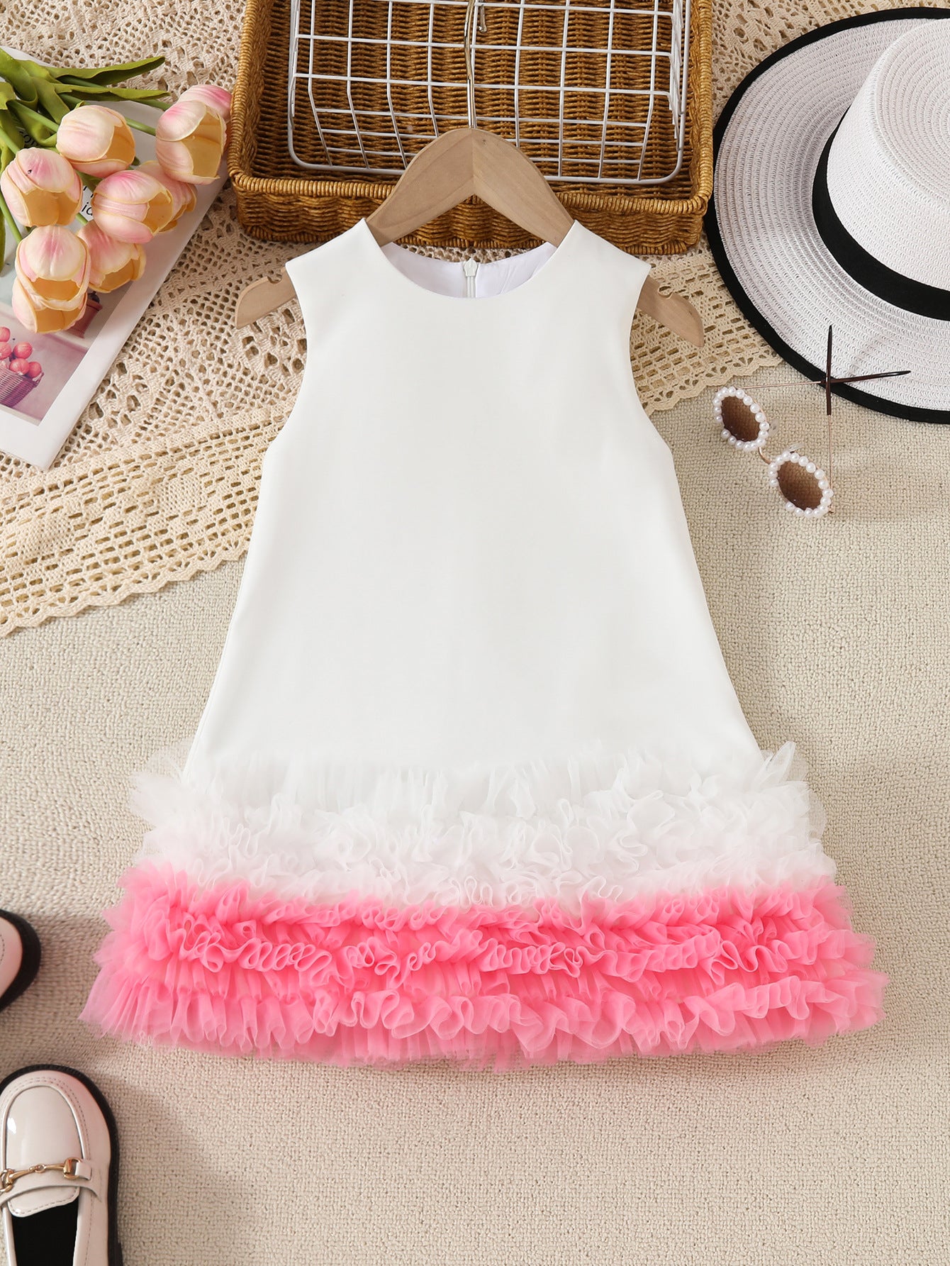 Charming Stylish Trendy Fashionable Summer Princess Children's Dress