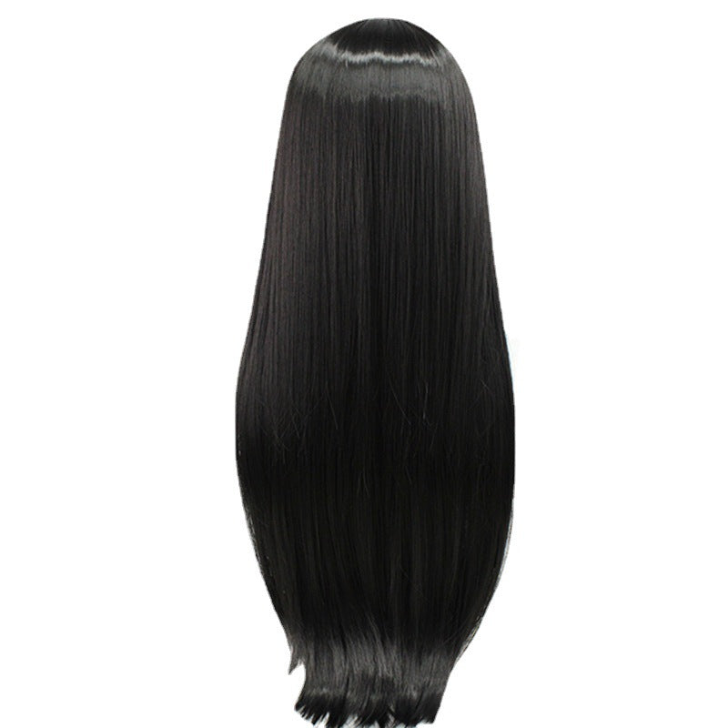 Art Magi Flame Fiber Anime Black Universal Long Cos Wig
