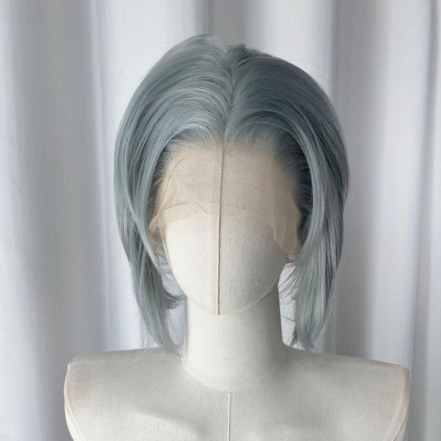 Collection Universal Rough Forehead Lace Split Seam Long Straight Wig