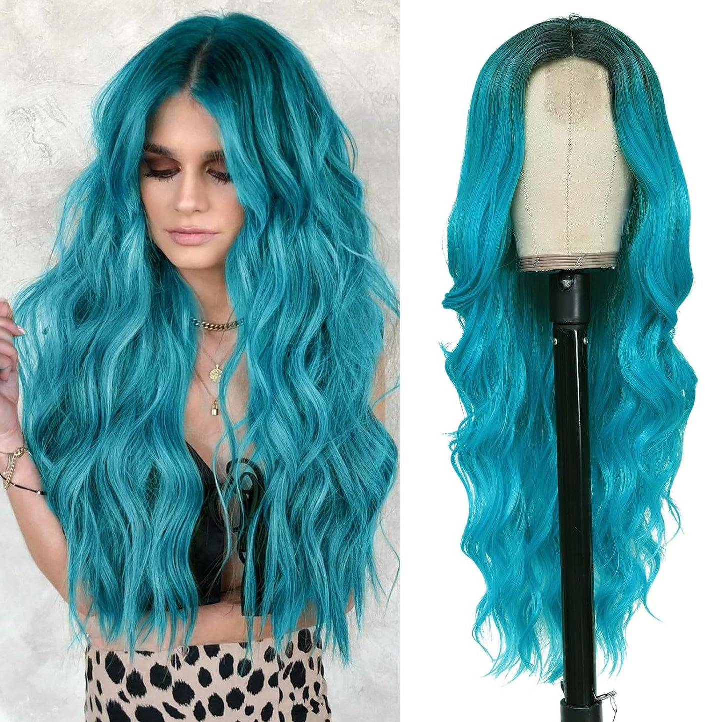 Small Lace Medium Large Wave Curly Wig Long Curls