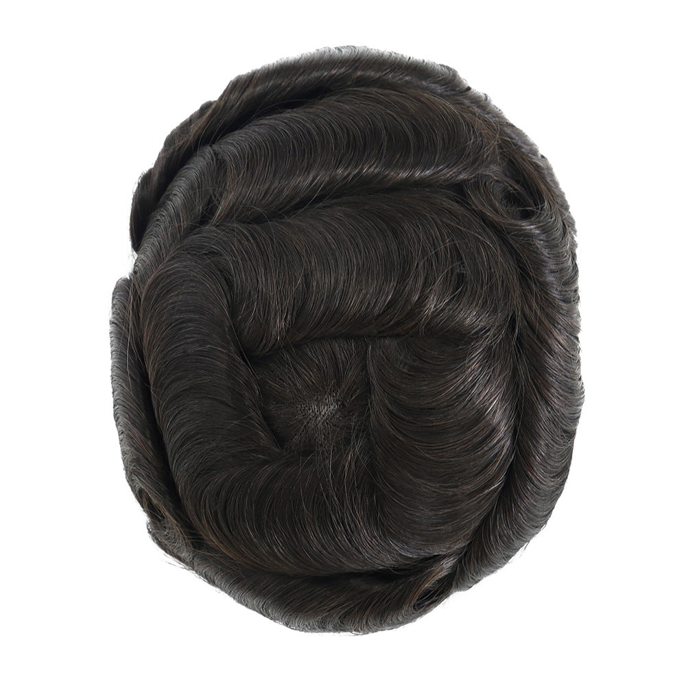 Casual Men's Human Wigs Hair Piece Men's Wig