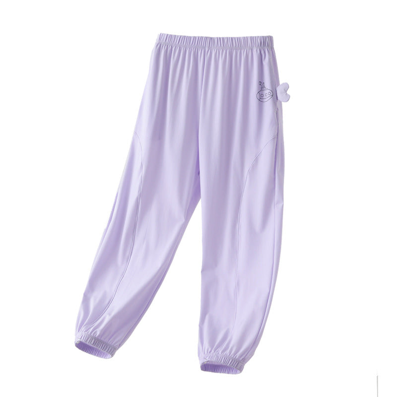 Children's Thin Trousers Summer Boys Medium Big Breathable Children's Pants