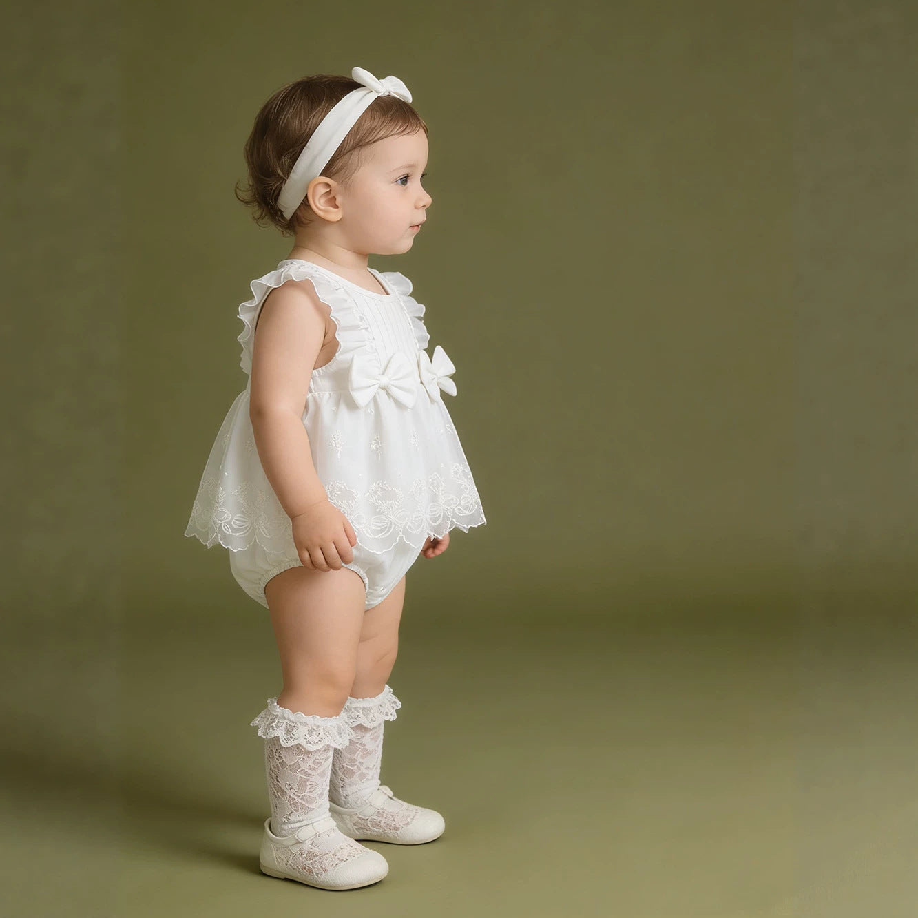 Children's Lace Gauzy Skirt Birthday Princess Years Old Bloomer With Children's Dress
