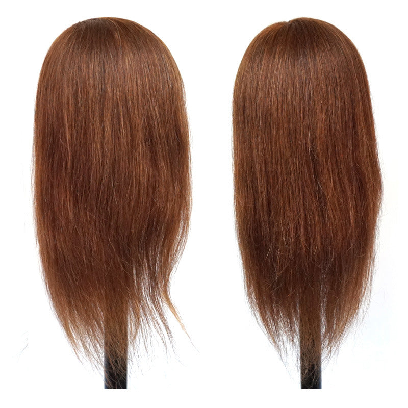 Women's Short Straight Natural Big Ear Hairdressing Shop Practice Other Wig