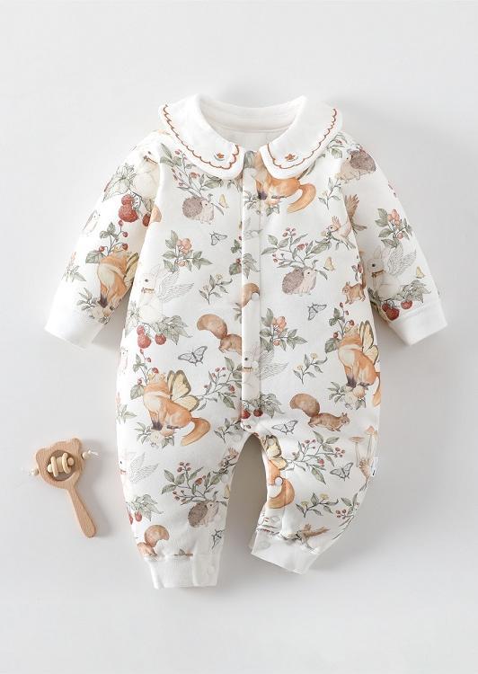 Children's Class Quilted Jumpsuit Boneless Born Cotton Thin Padded Clothes Anyang Jumpsuit, Climbing Suit