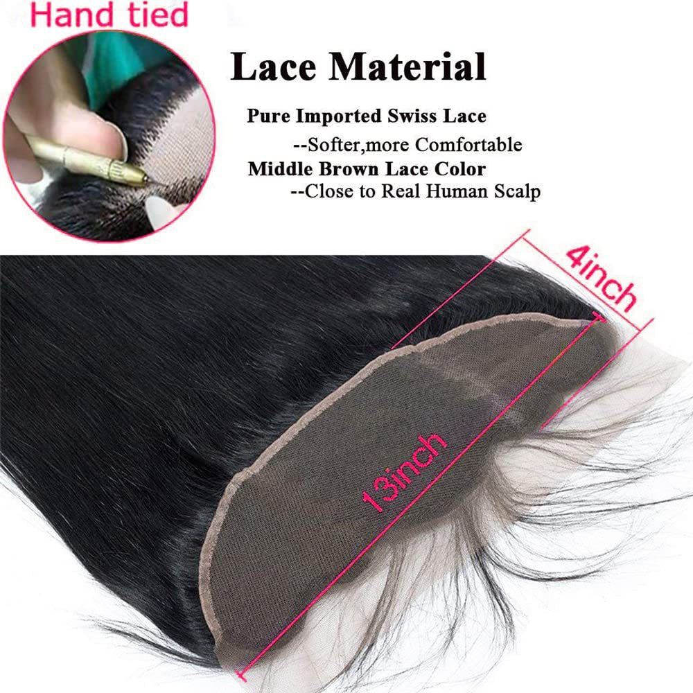 Durable Transparent Lace Piece Human Block Real Hair Wig