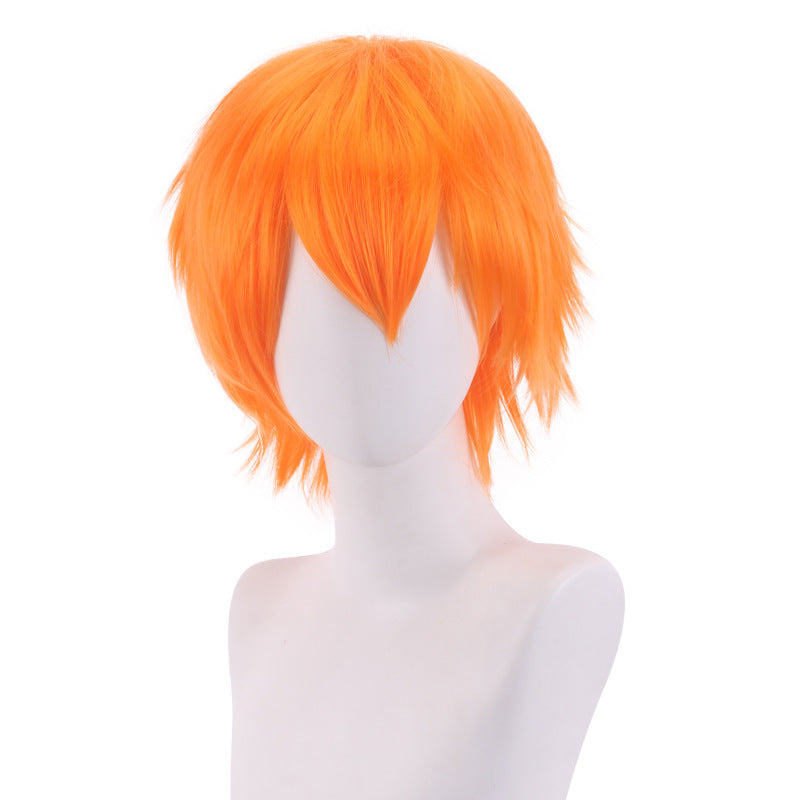 Men's Main Less Short Hair Color Universal Cos Wig