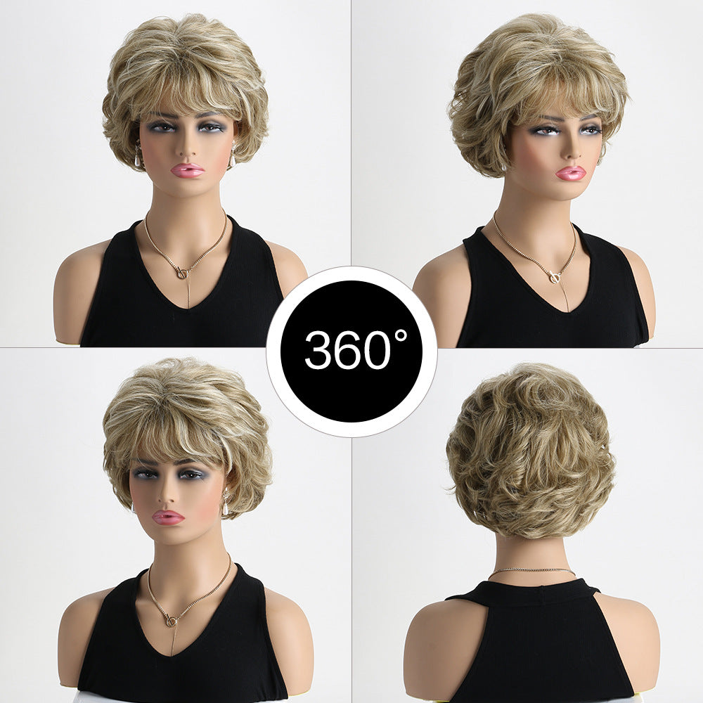 Charming Women's Fluffy Fashion Synthetic Wigs Wig Short Curly Hair