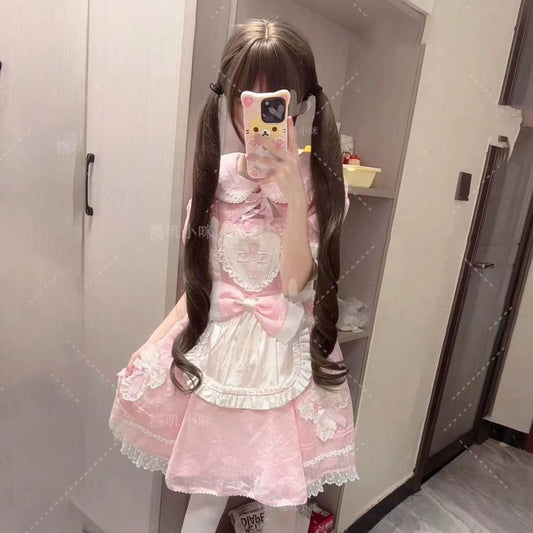 Hair Black Tea Coke Brown Soft Round Face Long Straight Wig