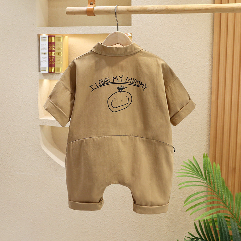 For Babies Romper Going Out Jumpsuits Tooling Fashionable Jumpsuit, Climbing Suit