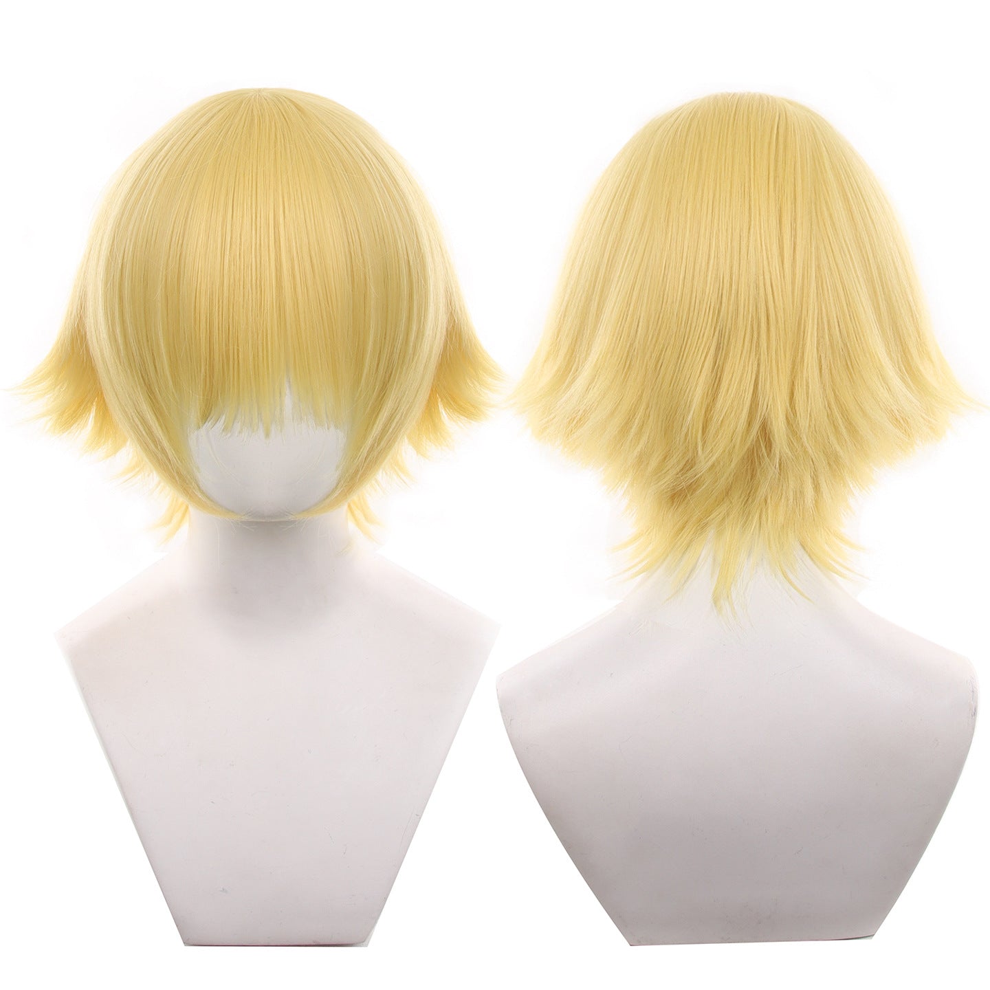 Universal Hair Female Scalp Shape Color Cos Wig