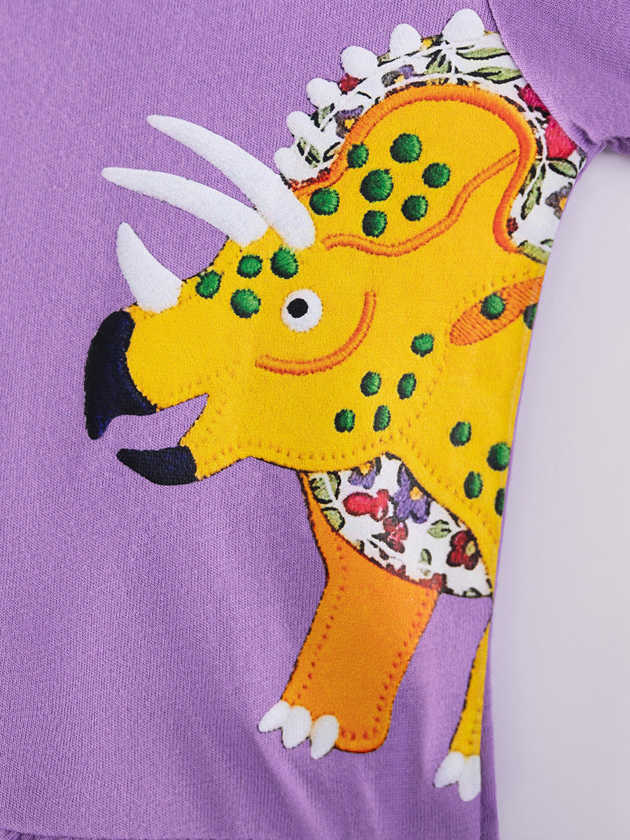 Pretty Summer Cartoon Cute Animal Skirt Children's Dress