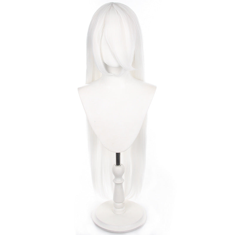 Universal Anime Long Straight Hair Mao Style Fiber Cos Wig