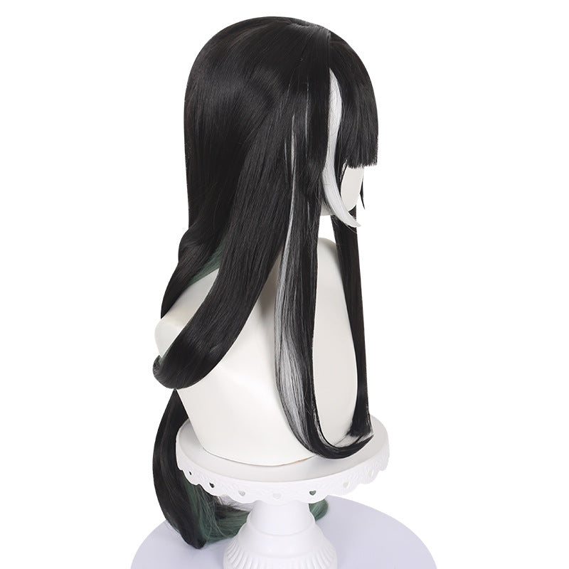 Resonance Silicone Simulation Scalp Top Mixed Color Imitation Cos Wig