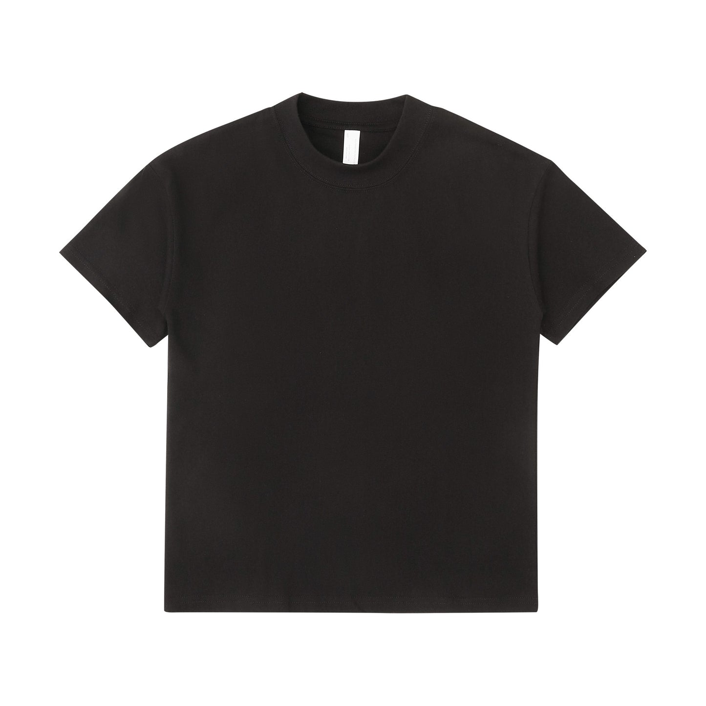 American Retro Profile Short-sleeved High Street Fashion Wide Thread Cotton Children's T-shirt