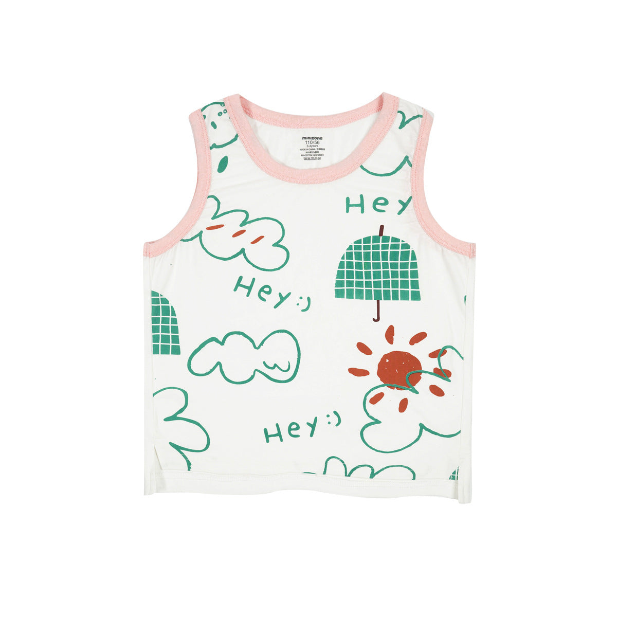 Children's Summer Sleeveless Vest Thin Clothes Clothing Children's T-shirt