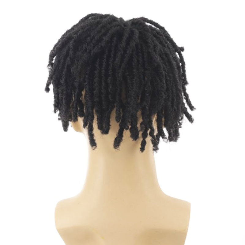 Tube Qu Black Direct Card Head Top Hip Hop Style Wig