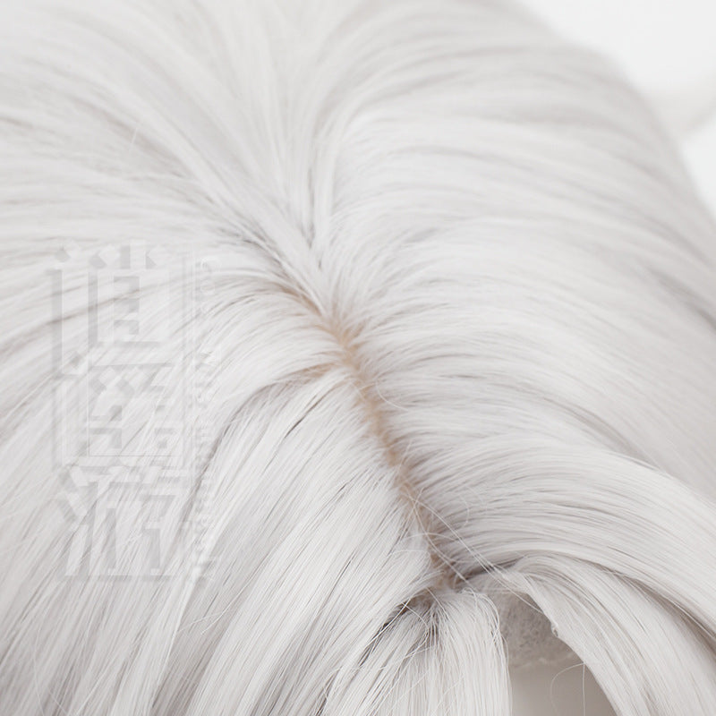 Simulation Scalp Top Tiger Mouth Clip Big Cos Wig