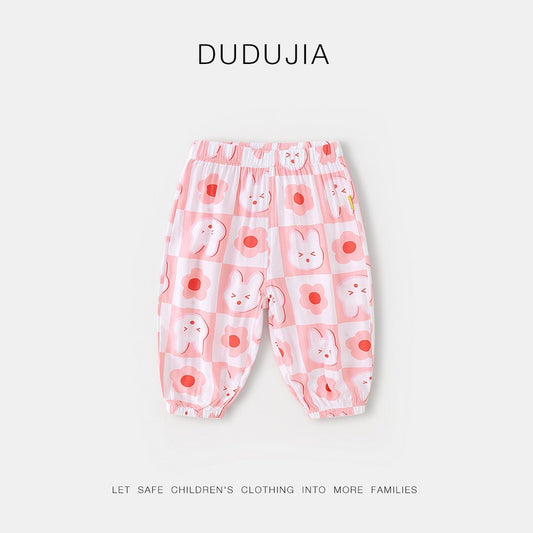 Women's & Children's Collection Physical Anti Mosquito Summer Thin Children's Pants
