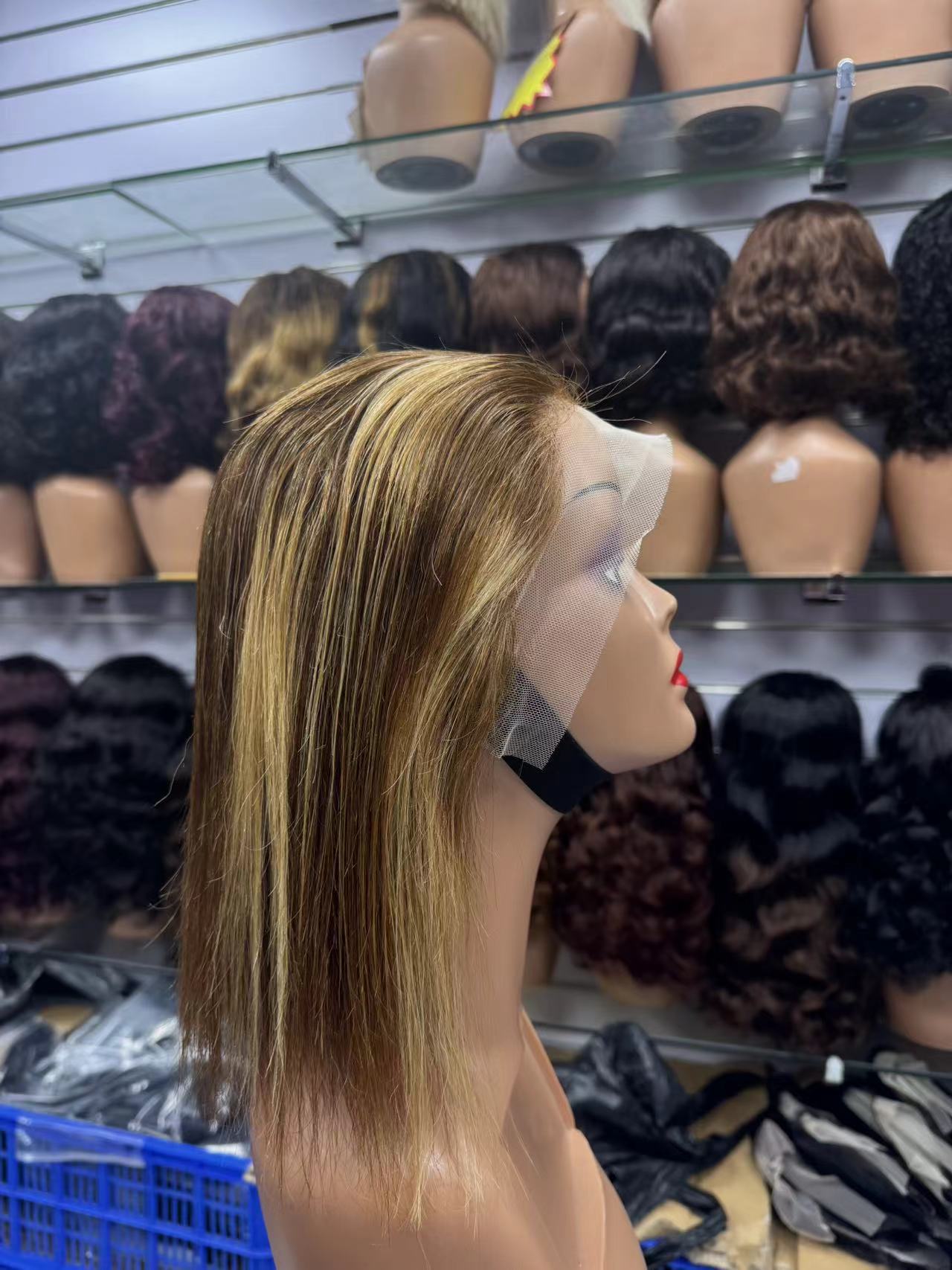 Fashion Popular Classy Innovative Bobo Human Real Hair Wig