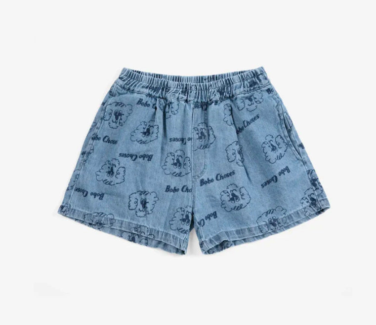 Children's Shorts Full Spring Series Printed Children's Pants
