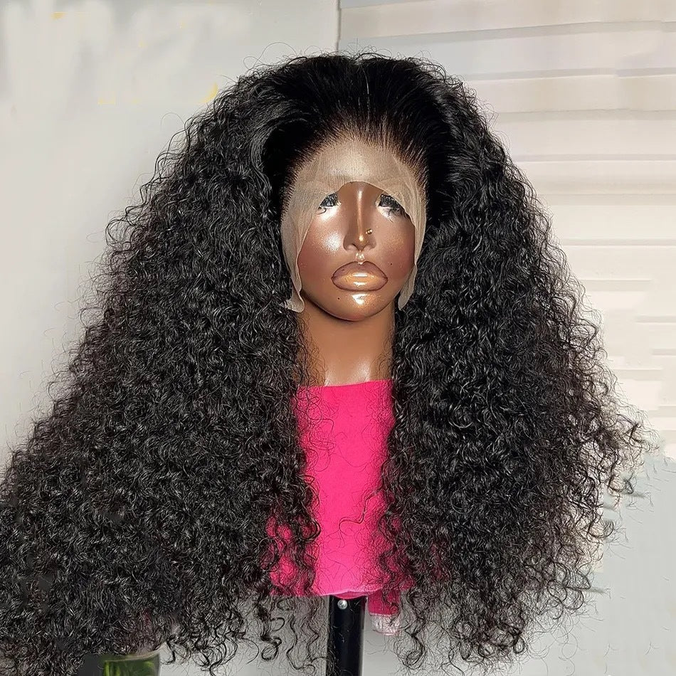Front Lace Small Roll Sheath African Wig Long Curls