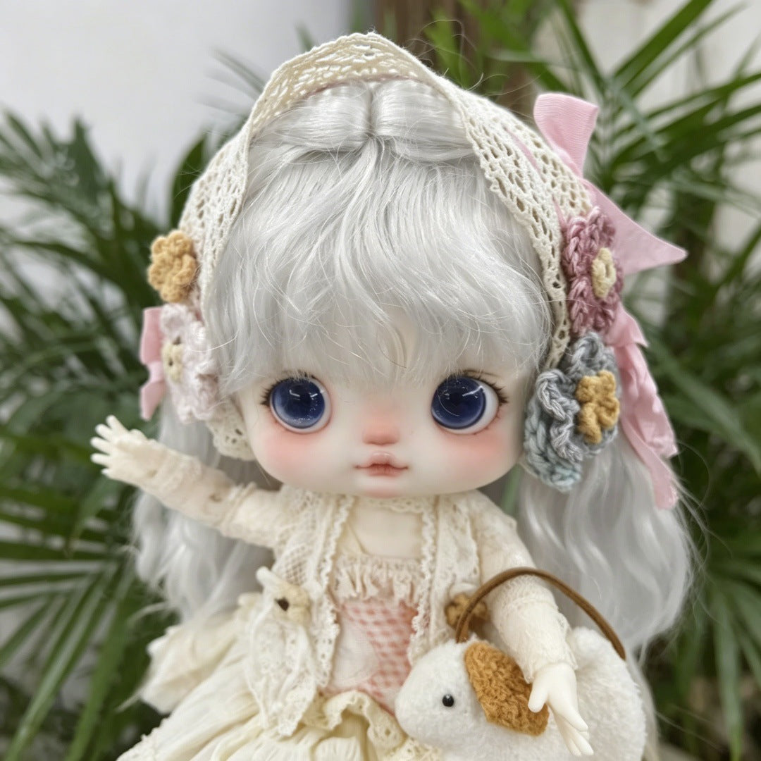 Doll Fiber Can Be Trimmed Fake Hair Without Cos Wig