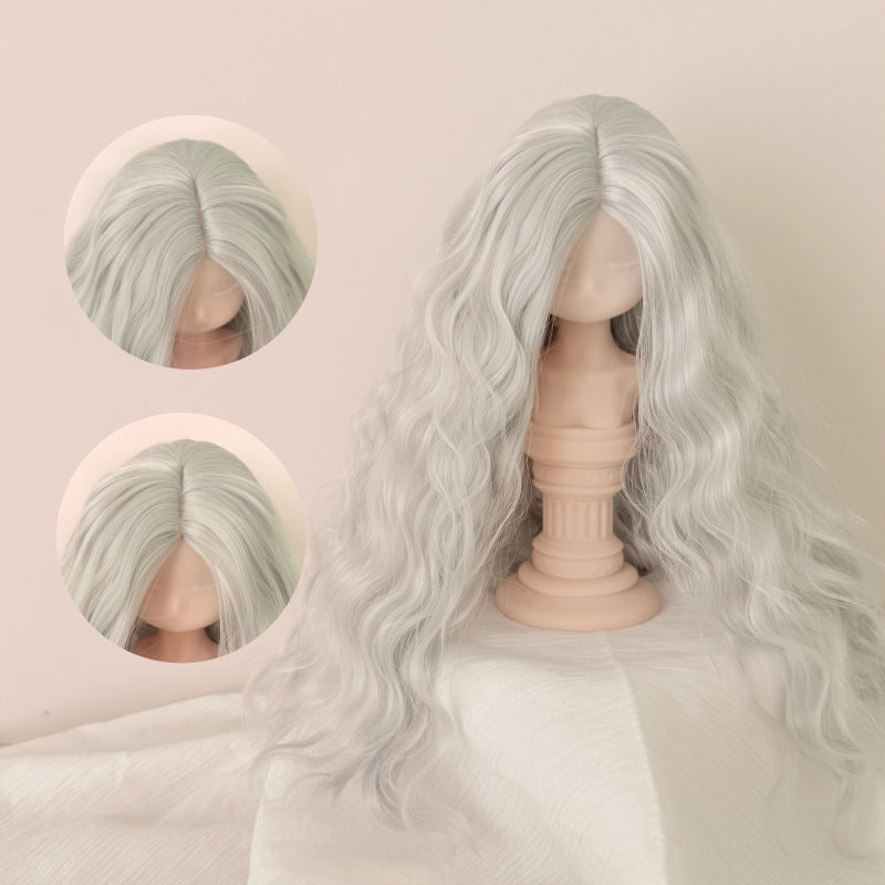 Small Curls Handmade Dress Up Blank Hair Head Cos Wig