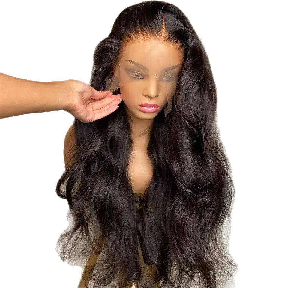 Medium Hair Curly African Natural Fluffy Wig Long Curls