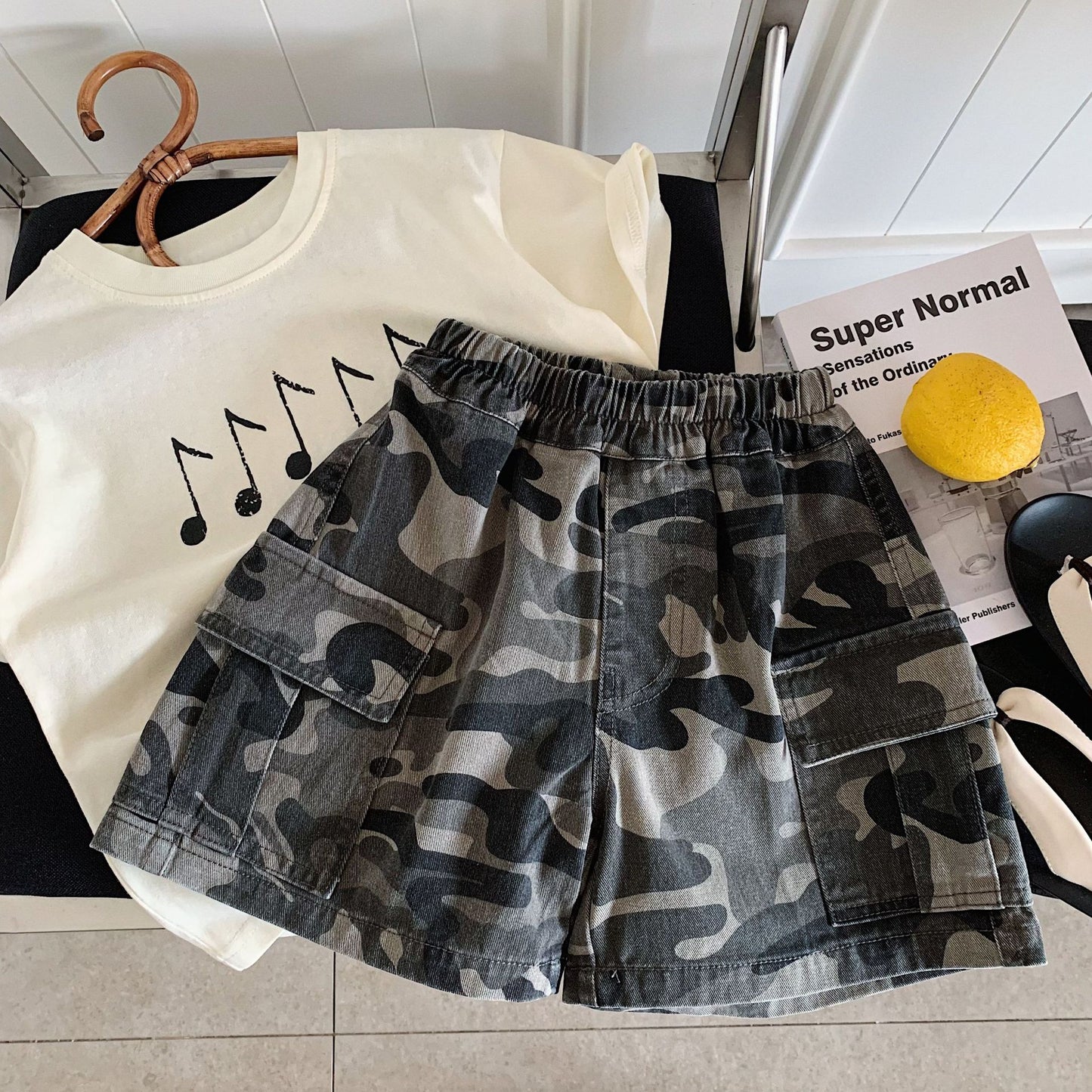 Children's Shorts Summer Casual Fifth Boys Middle Children's Pants